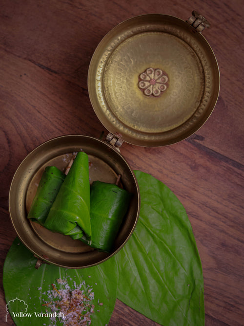 Vintage Brass Paan Box (Single)