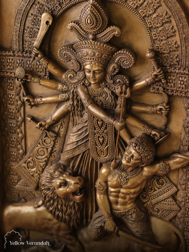 Brass Durga