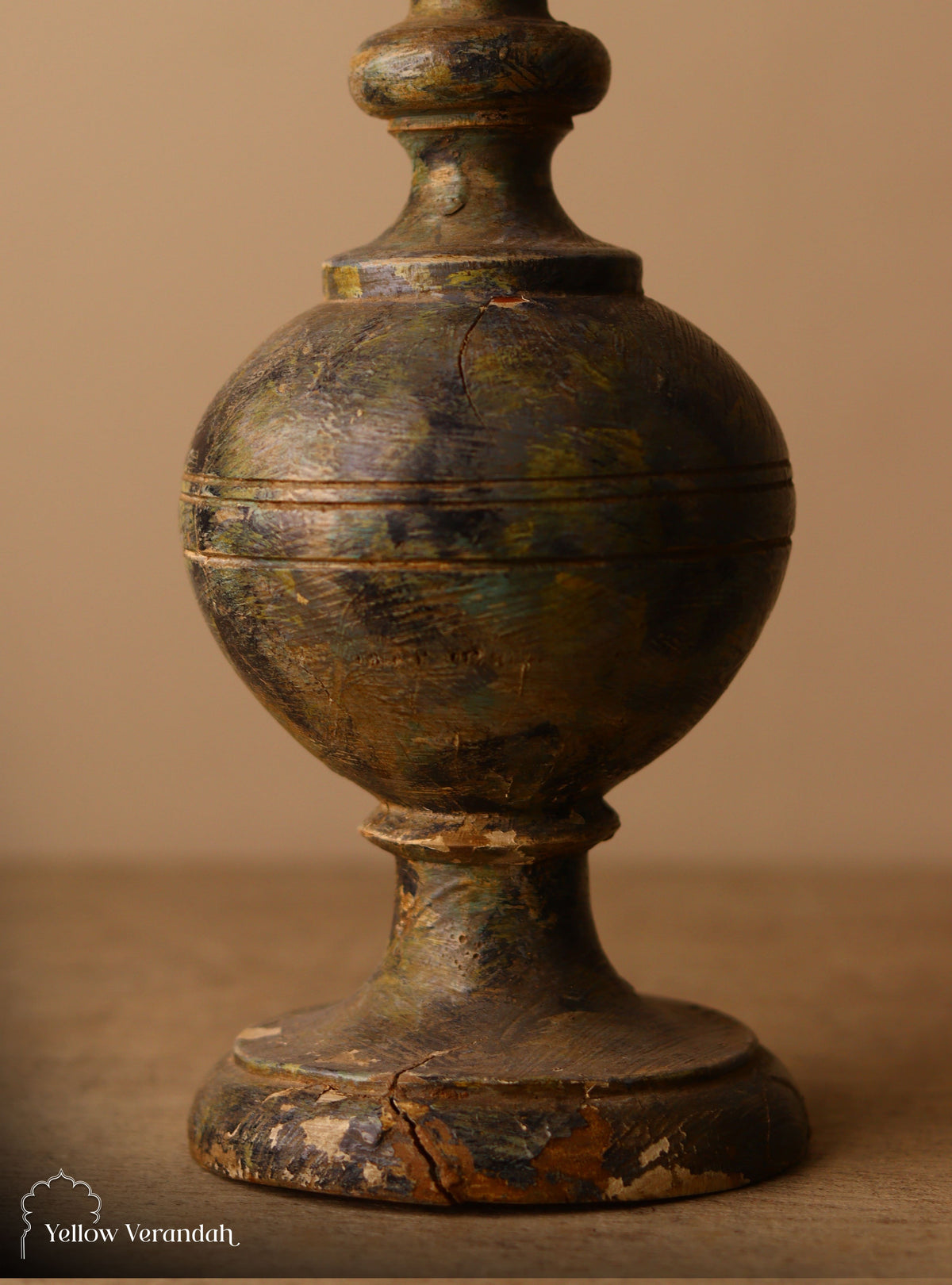 Antique Wooden Table Artefact