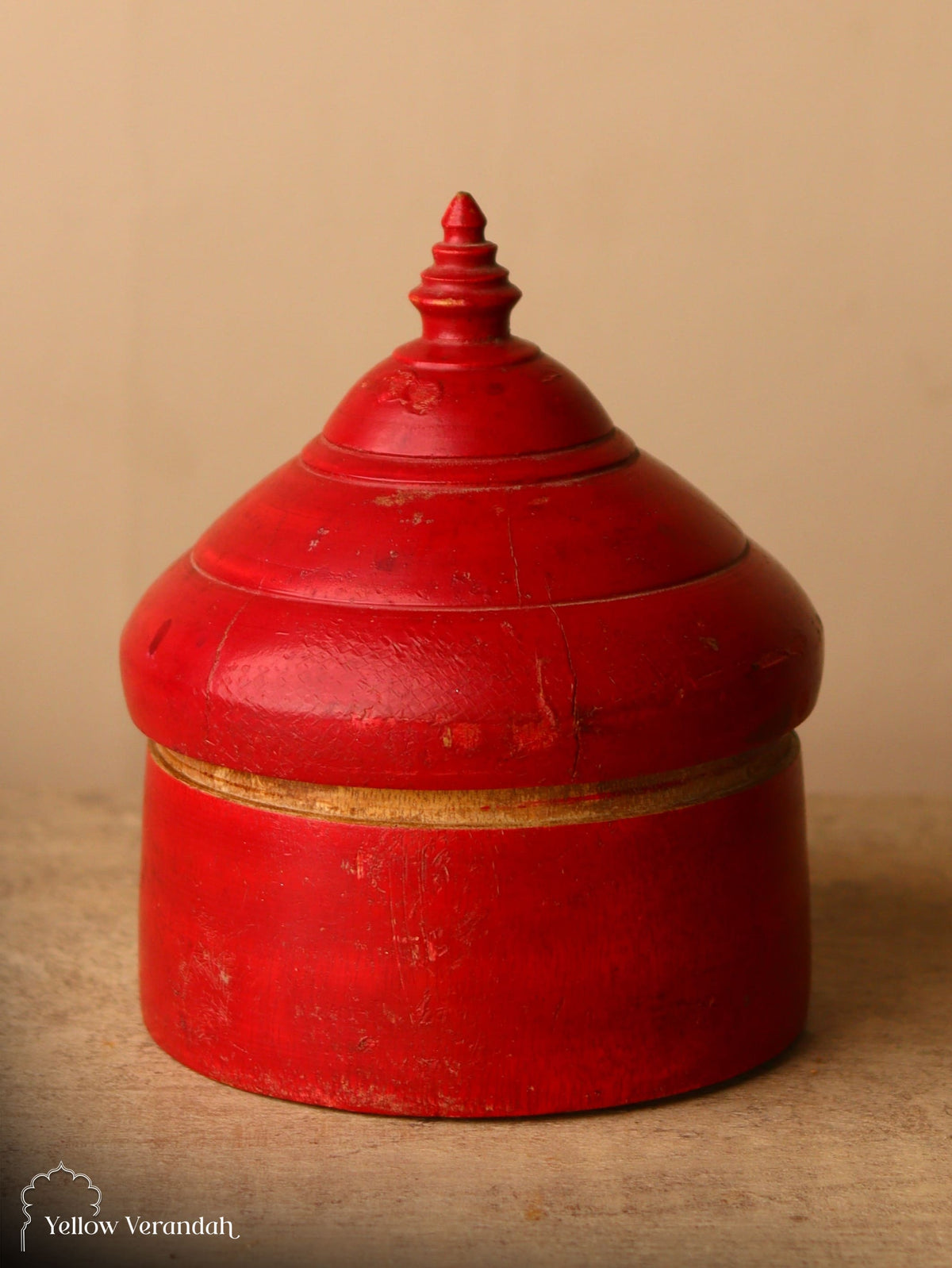 Vintage Wooden Trinket Box