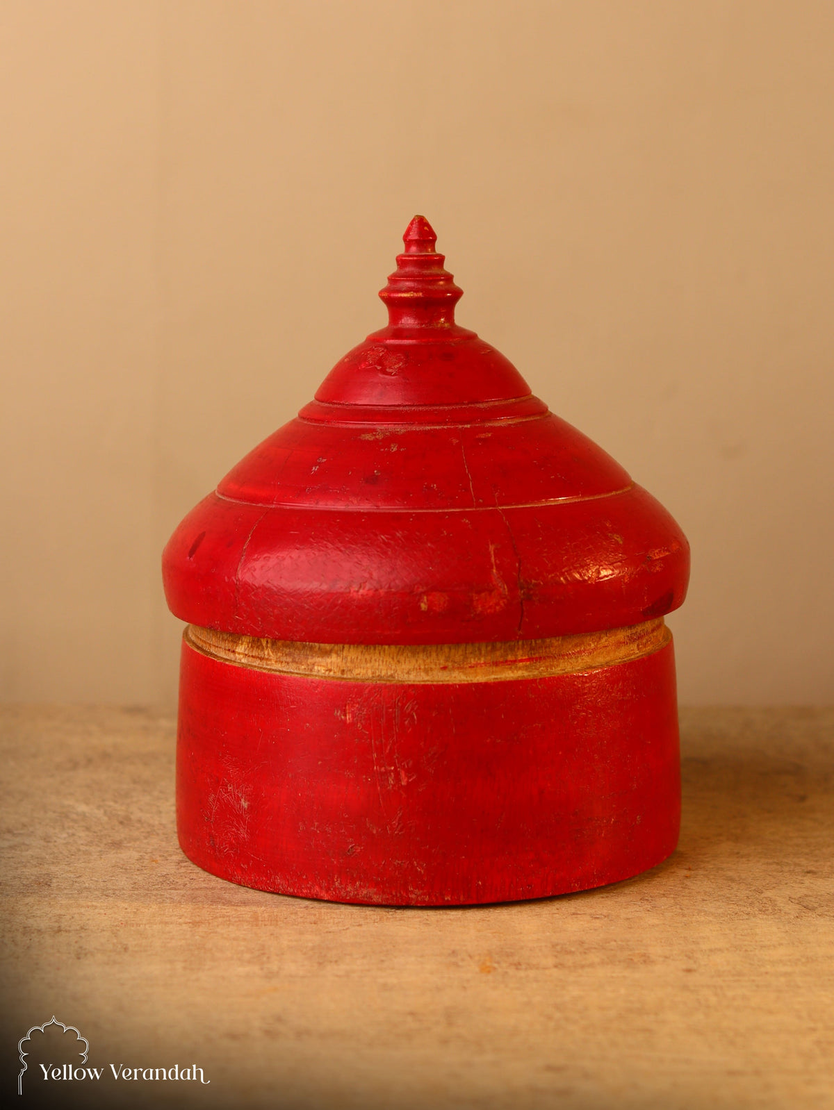 Vintage Wooden Trinket Box