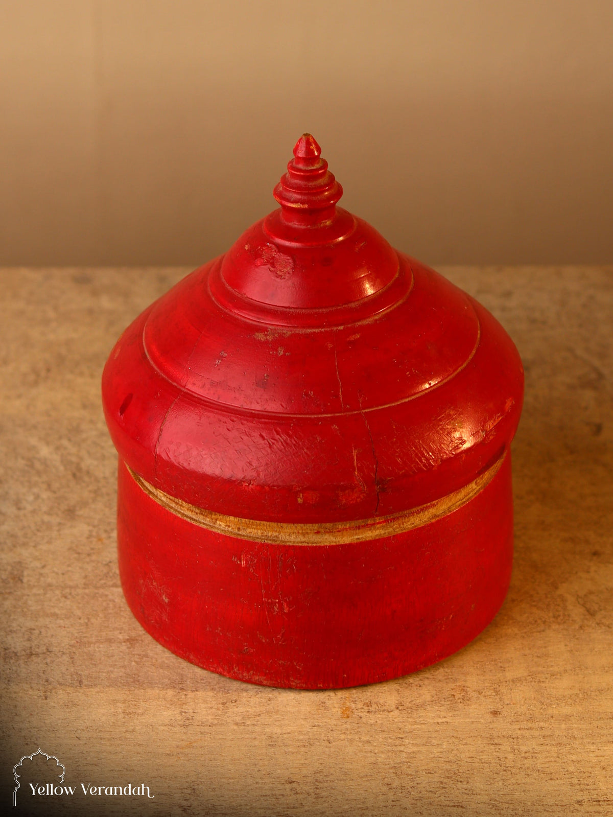 Vintage Wooden Trinket Box