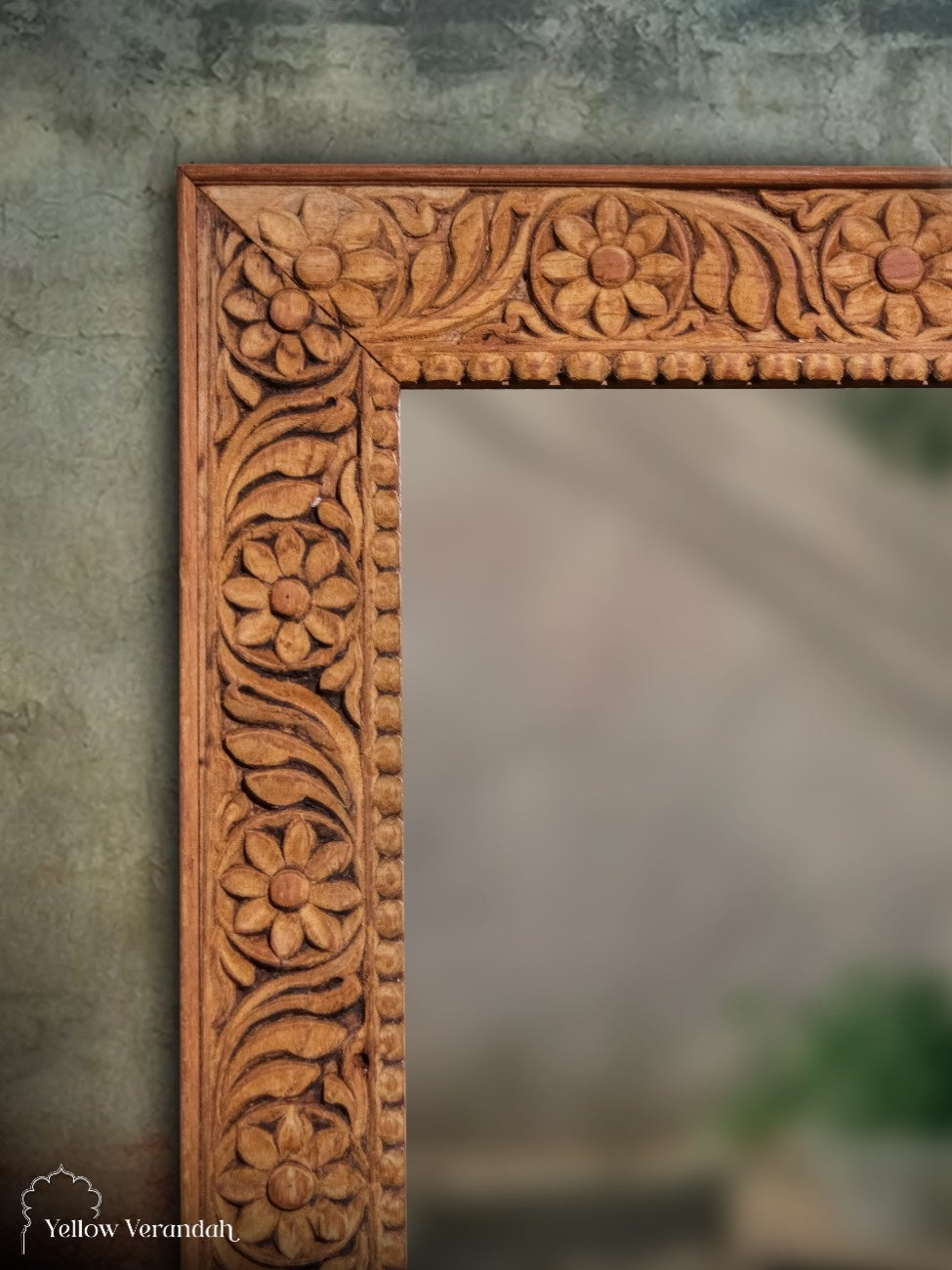 Wooden Carved Mirror Frame