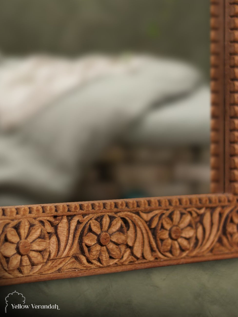 Wooden Carved Mirror Frame