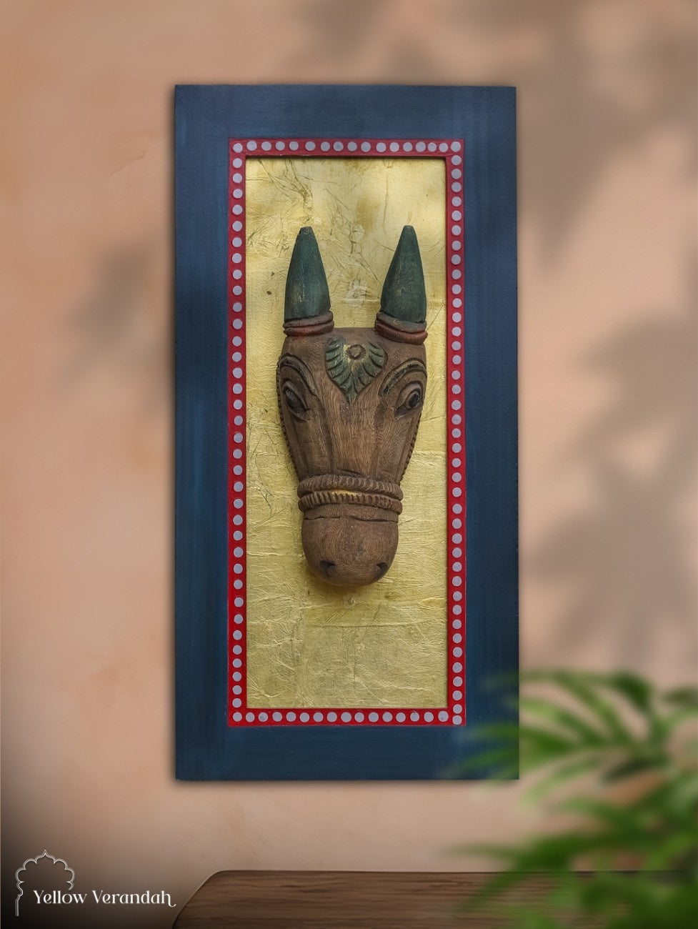 Antique Cow Head Wall Art