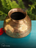 Vintage Brass Pot