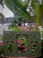 Jharokha Floral Wooden Carving Panel