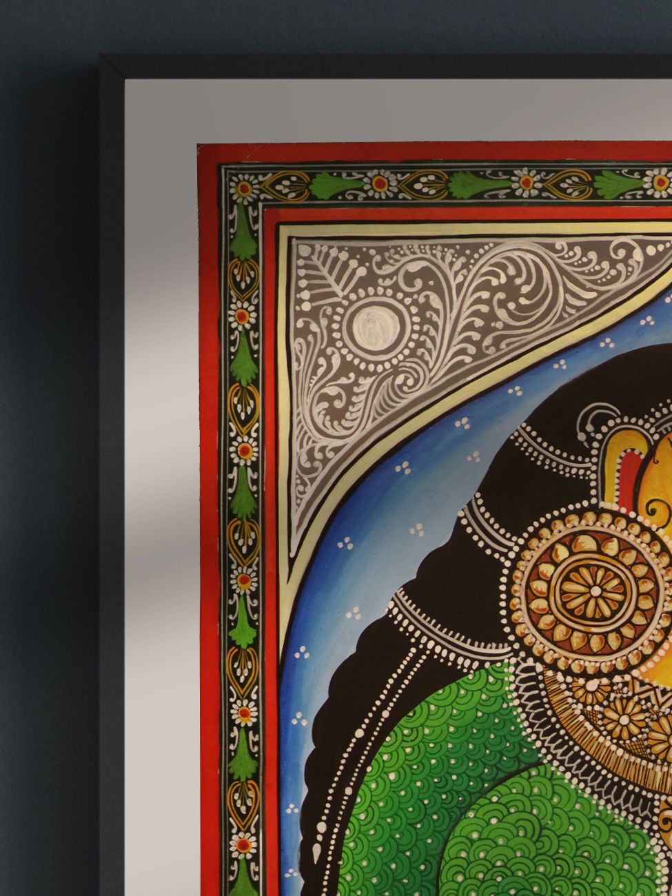 Kalighat Painting of Lactating Mother 
