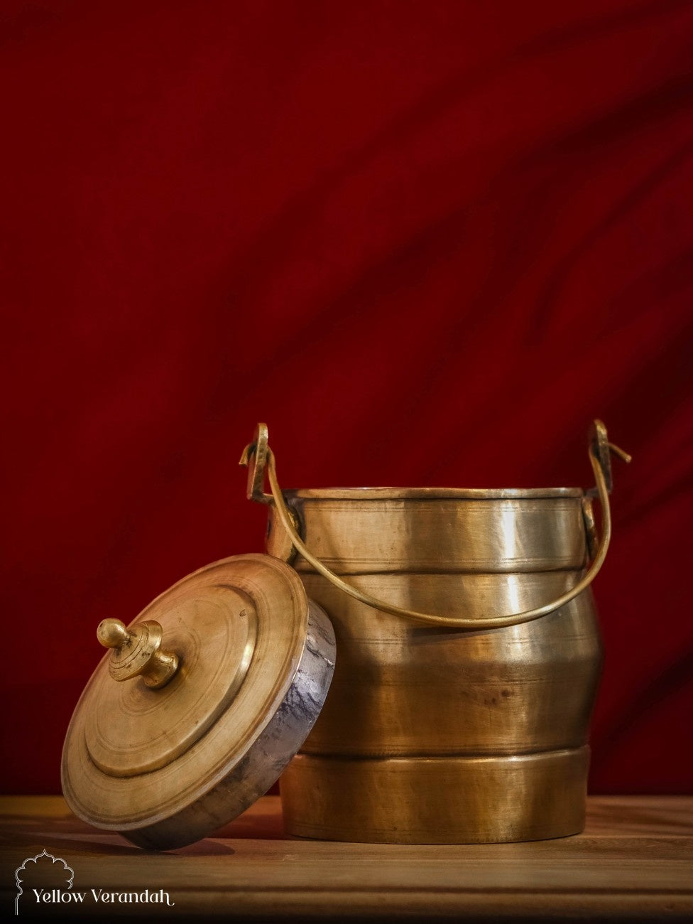 Vintage Brass Box With Lid