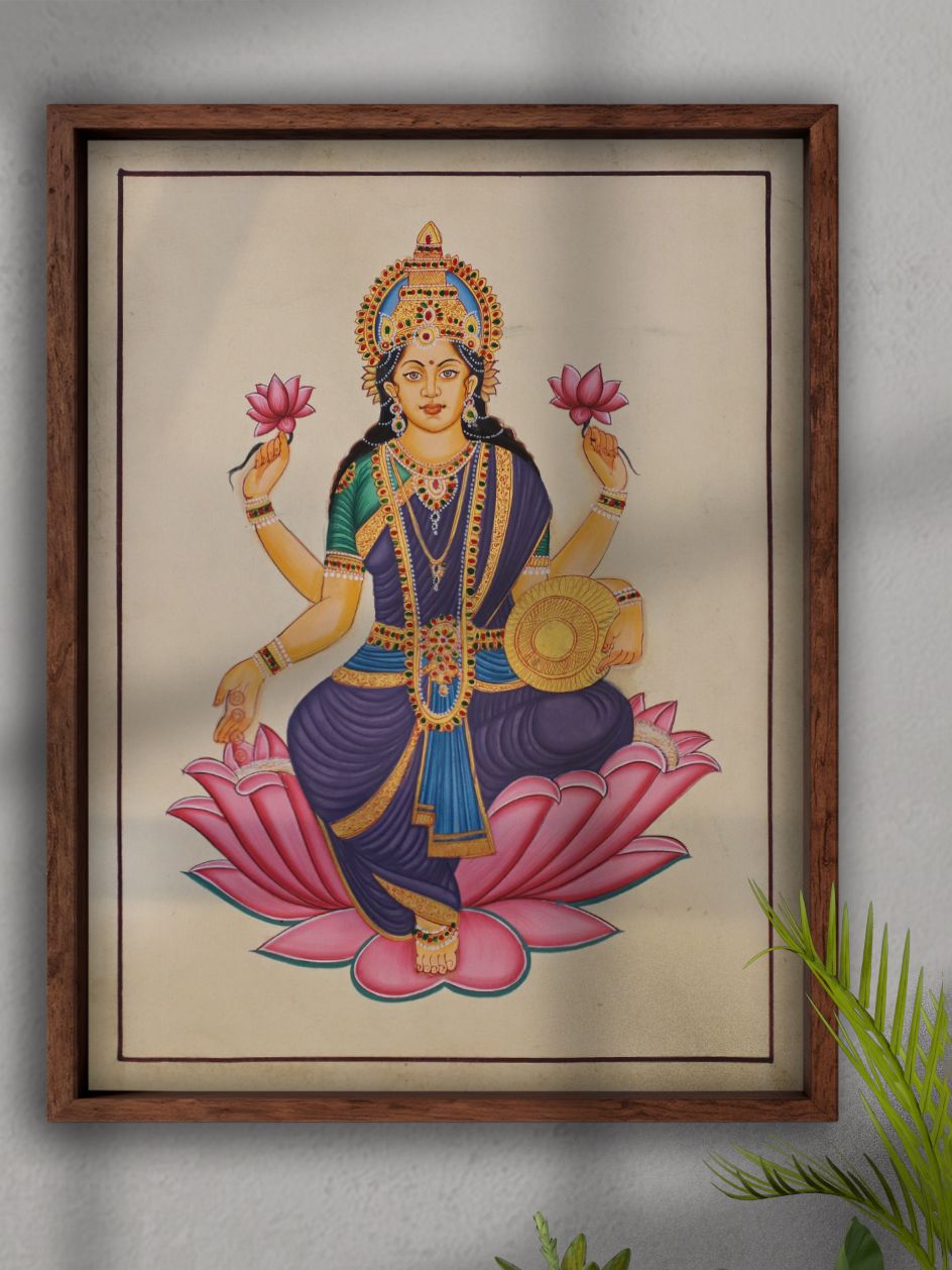 Lakshmi Pichwai Painting 