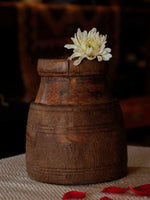 Antique Wooden Pot