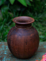 Antique Wooden Pot