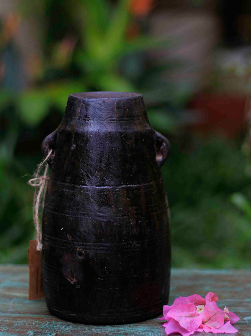 Antique Wooden Pot