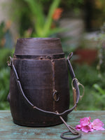 Antique Wooden Pot