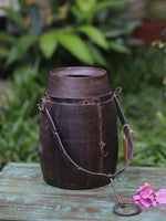 Antique Wooden Pot