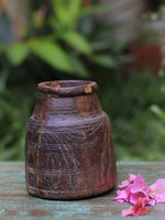 Antique Wooden Pot