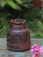 Antique Wooden Pot