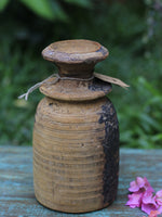 Antique Wooden Pot