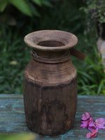 Antique Wooden Pot