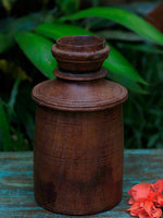 Antique Wooden Pot