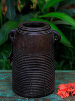 Antique Wooden Pot