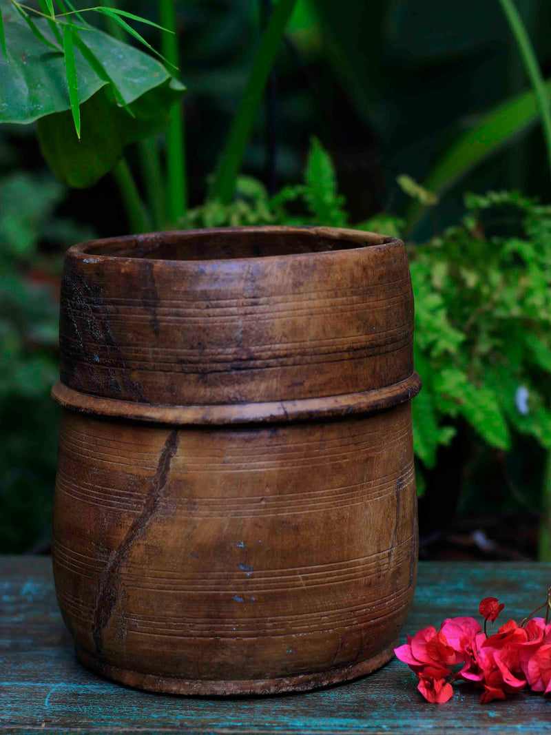 Antique Wooden pot