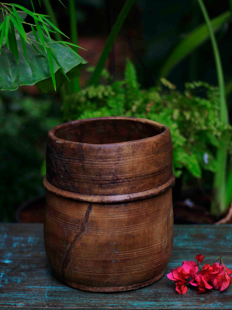 Antique Wooden pot