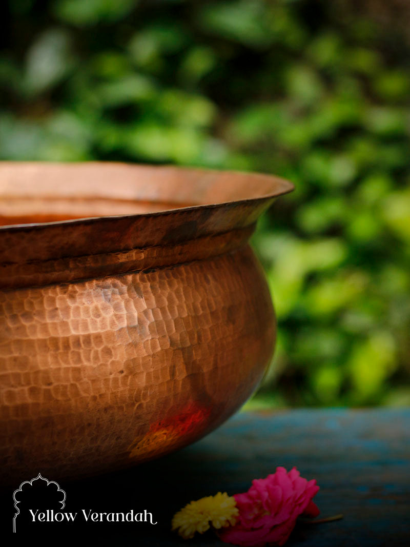 Vintage Copper Bowl