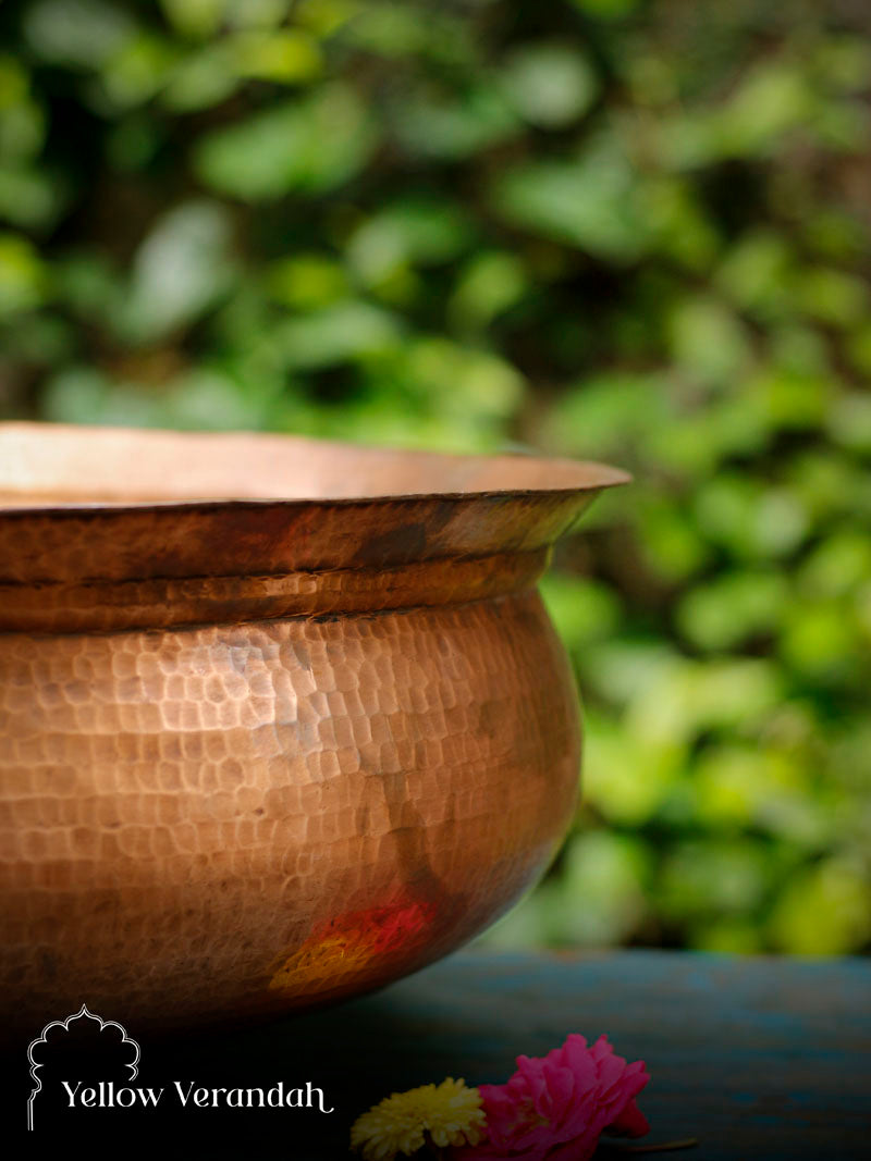 Vintage Copper Bowl