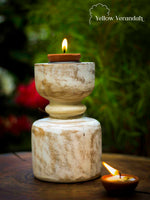 Wooden Candle Stand