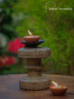 Wooden Candle Stand