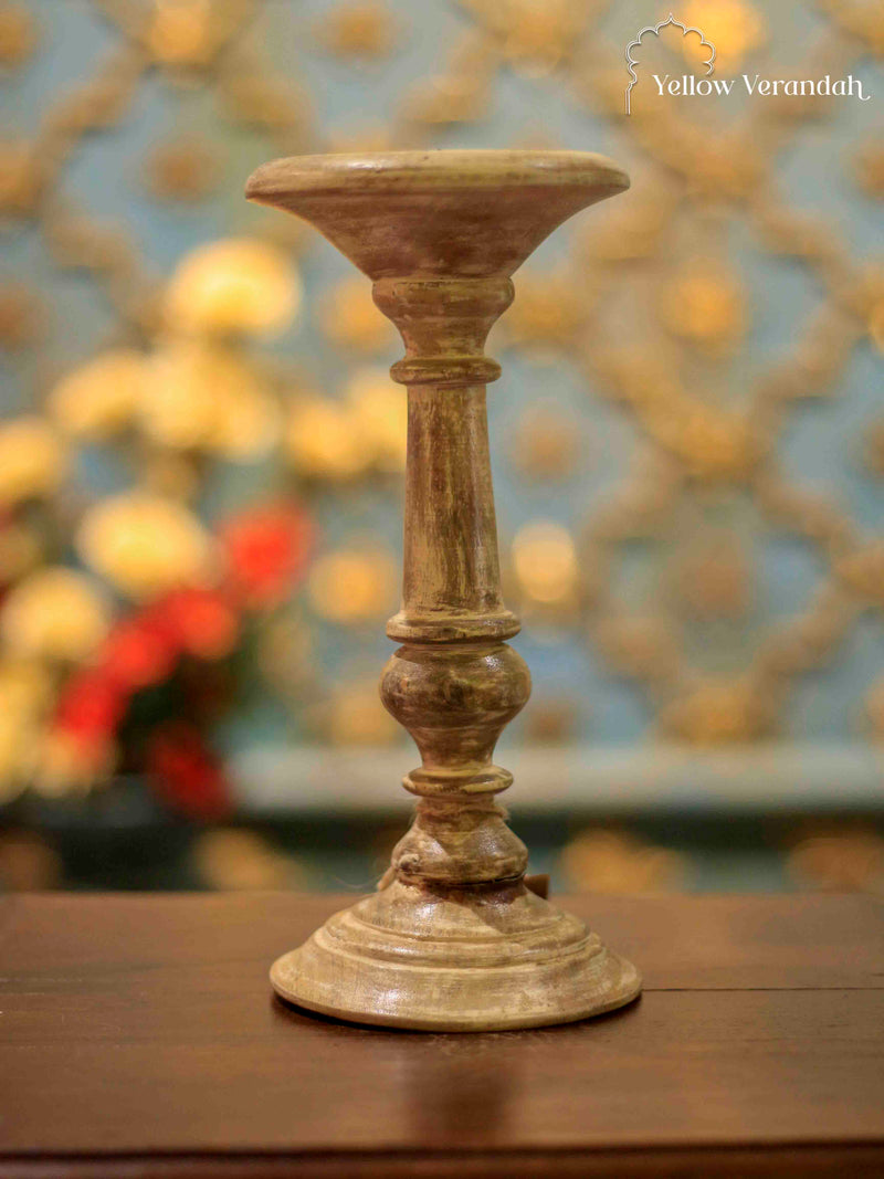 Wooden Candle Stand