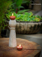 Wooden Candle Stand