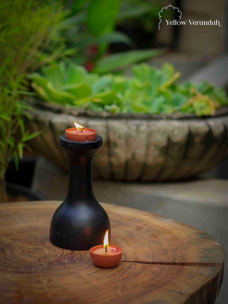 Wooden Candle Stand