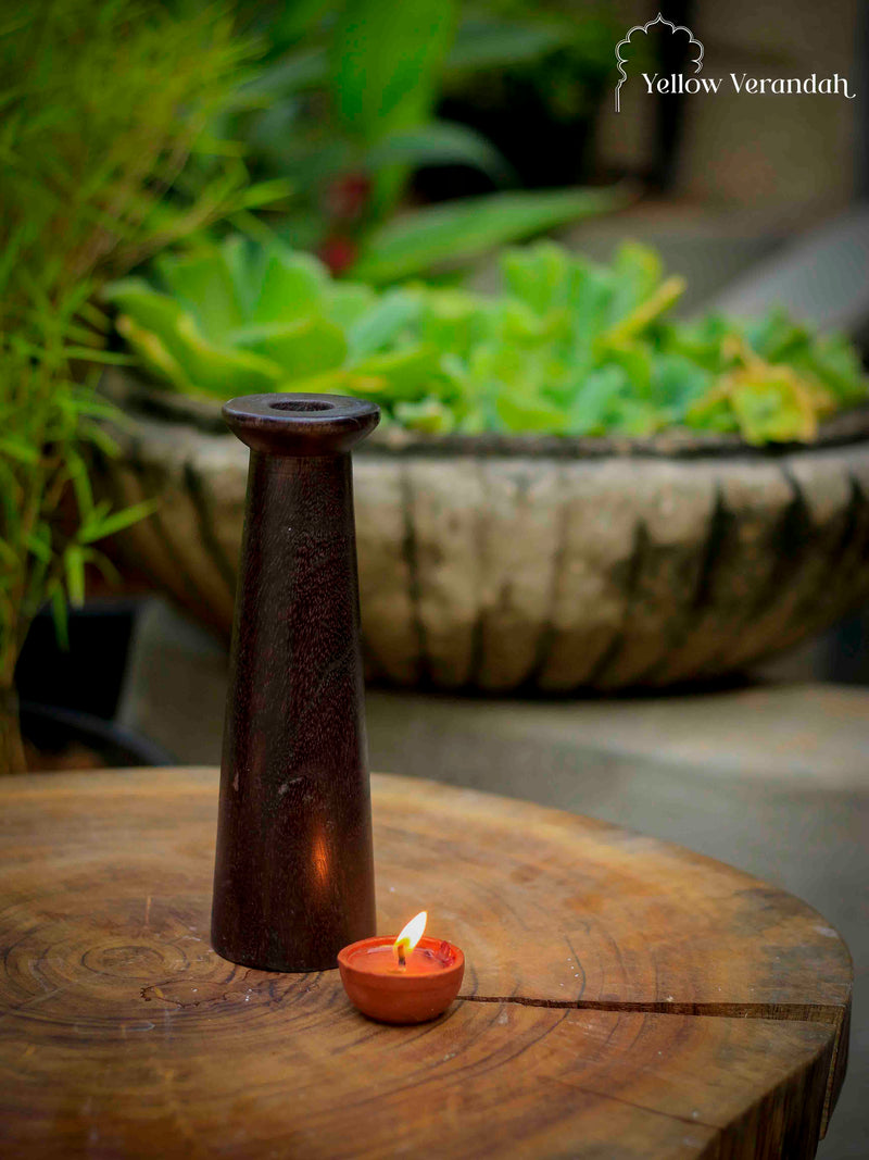 Wooden Candle Stand