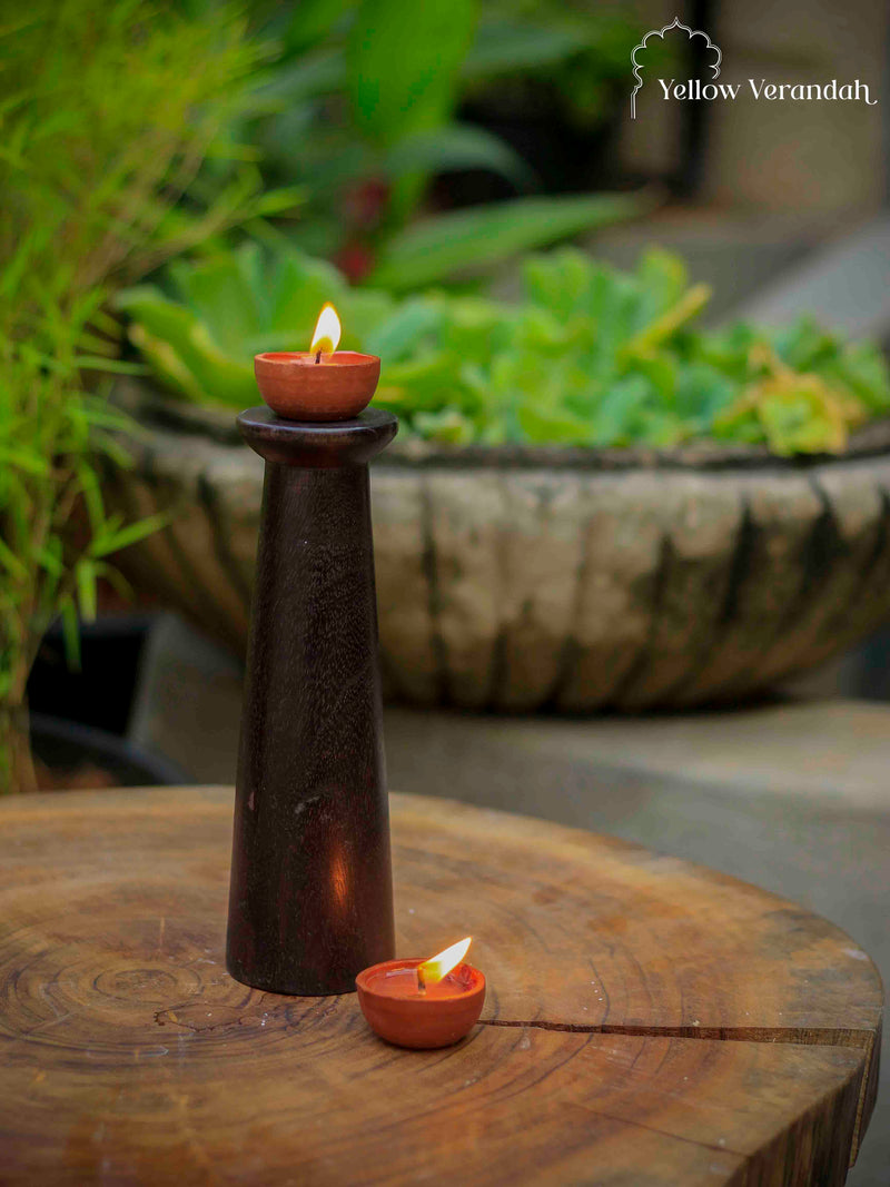 Wooden Candle Stand