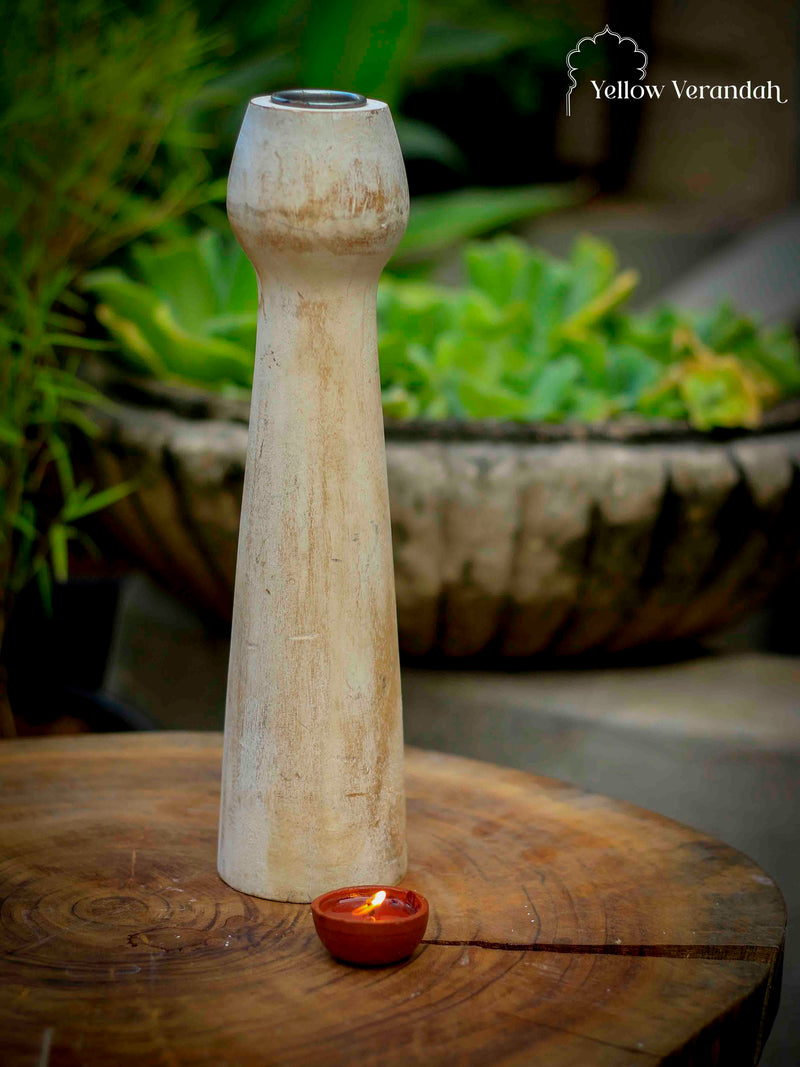 Wooden Candle Stand