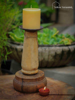 Wooden Candle Stand