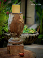 Wooden Candle Stand