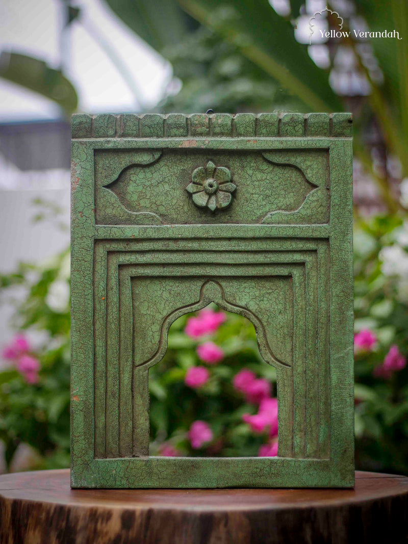 Carving Wooden Jharokha Panel