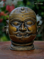 Vintage Brass Shiva