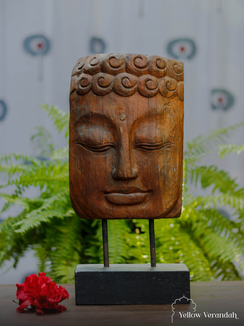 Antique Buddha on Stand