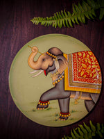 Pichwai Handpainted Wall Plate - 10"