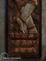 Wooden Wall Panel - Krishna