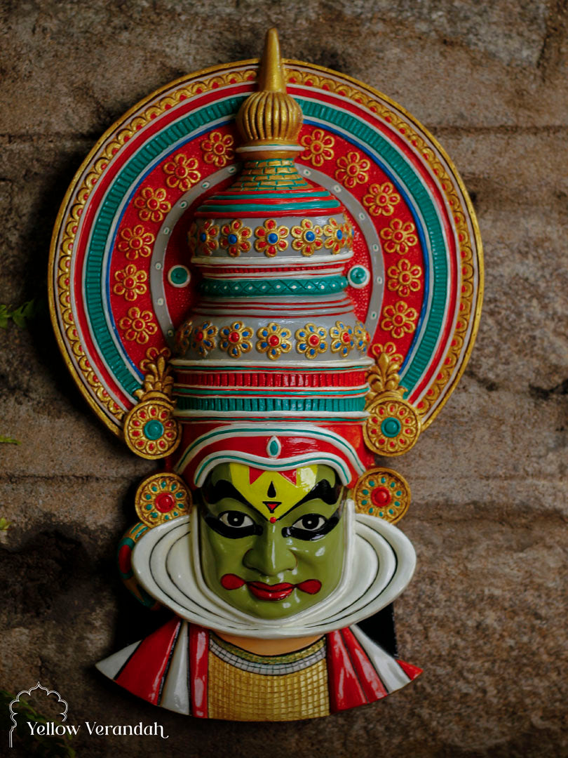 Marble Dust Kathakali Face Mask