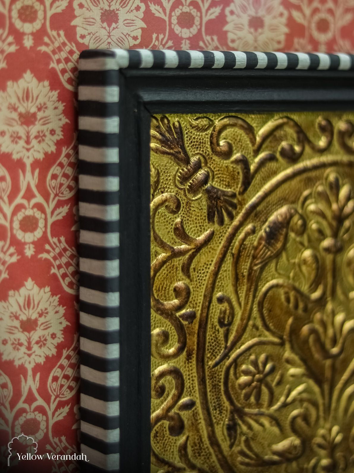 Brass Relief Art Wall Frame