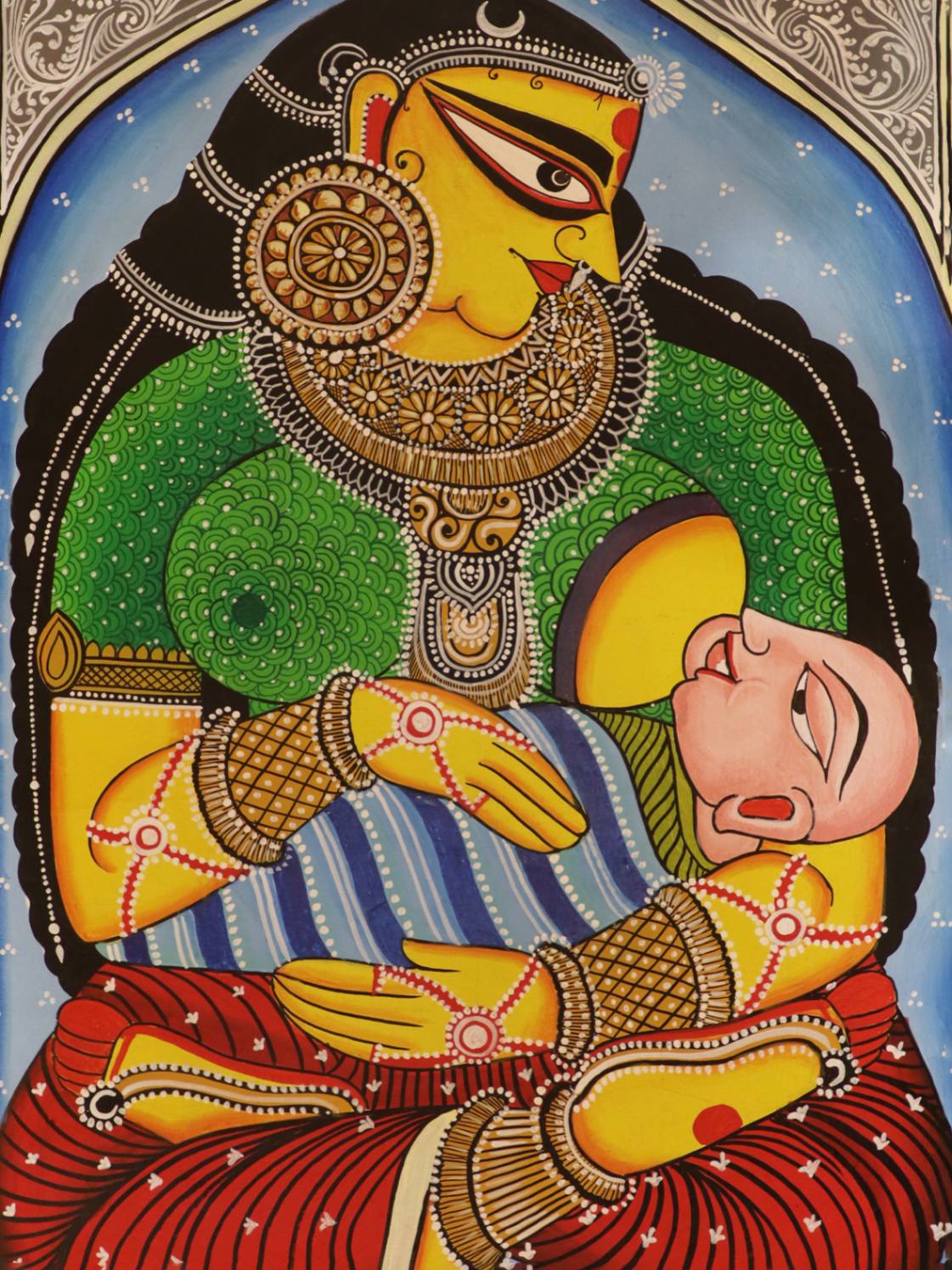 Mother and Child Painting 