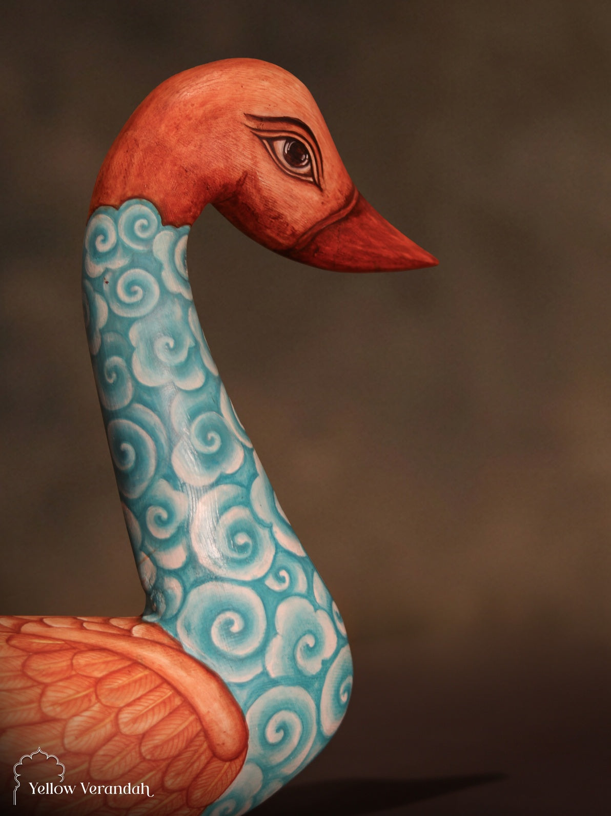 Wooden Duck Table Artefact
