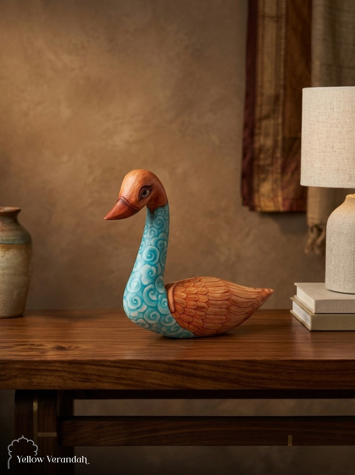 Wooden Duck Table Artefact