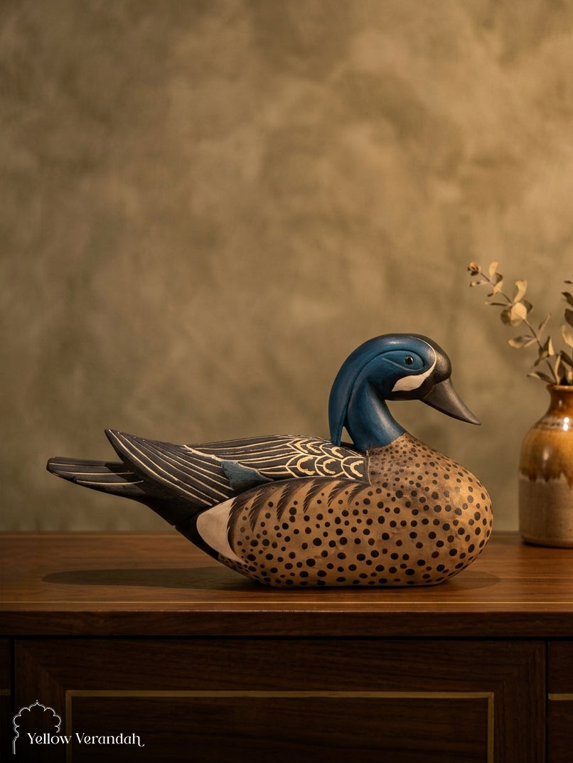 Wooden Duck Table Artefact